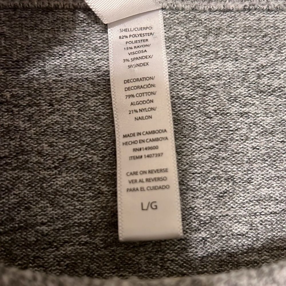 URL’s Anagram Project Janet Jackson Sweater L - Picture 5 of 6